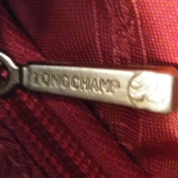 Longchamp Pink Pebbled Leather Hobo Bag  EUC - Picture 9 of 13